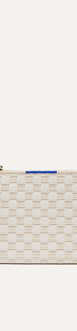 The Wallet Wristlet - Vanilla Basketweave