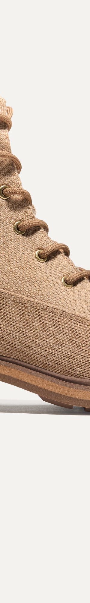 The Laced Lug Boot - Hickory