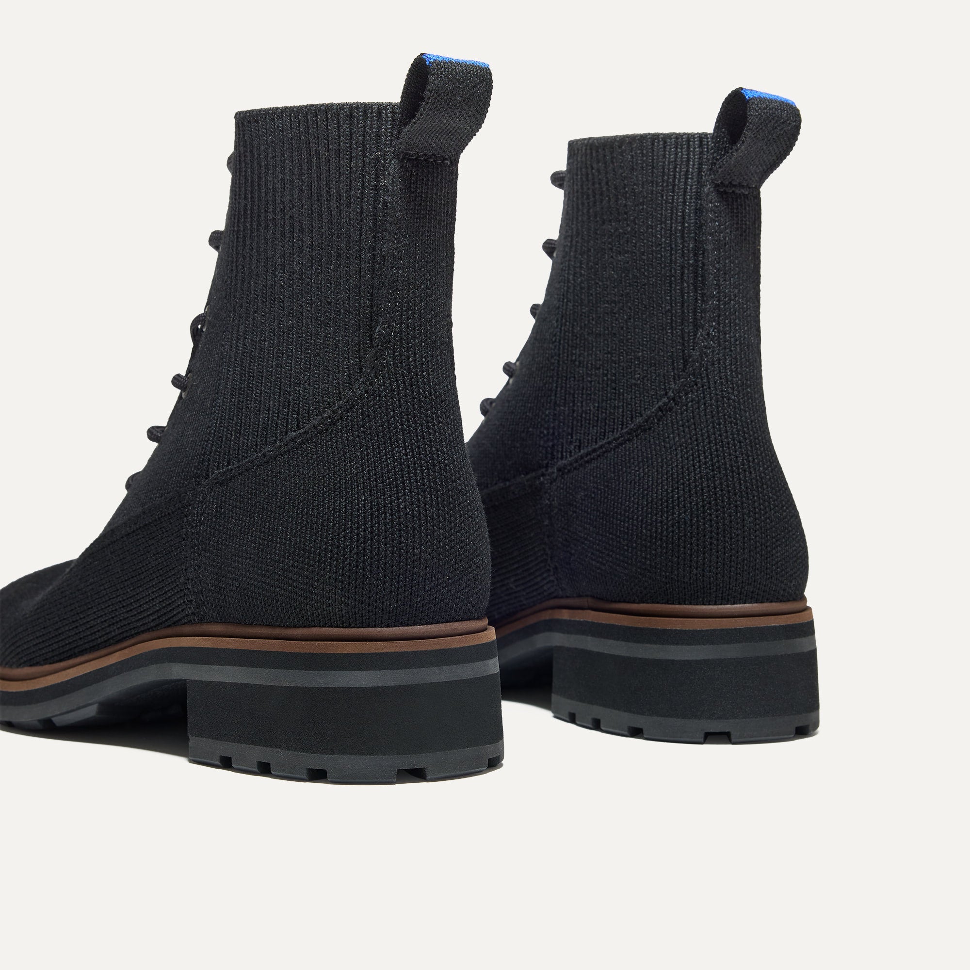 The Laced Lug Boot - Onyx Black - Image 6