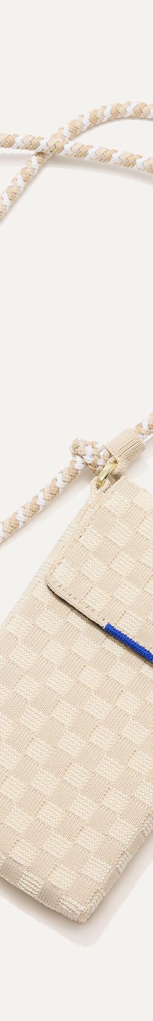 The Phone Crossbody - White Sand