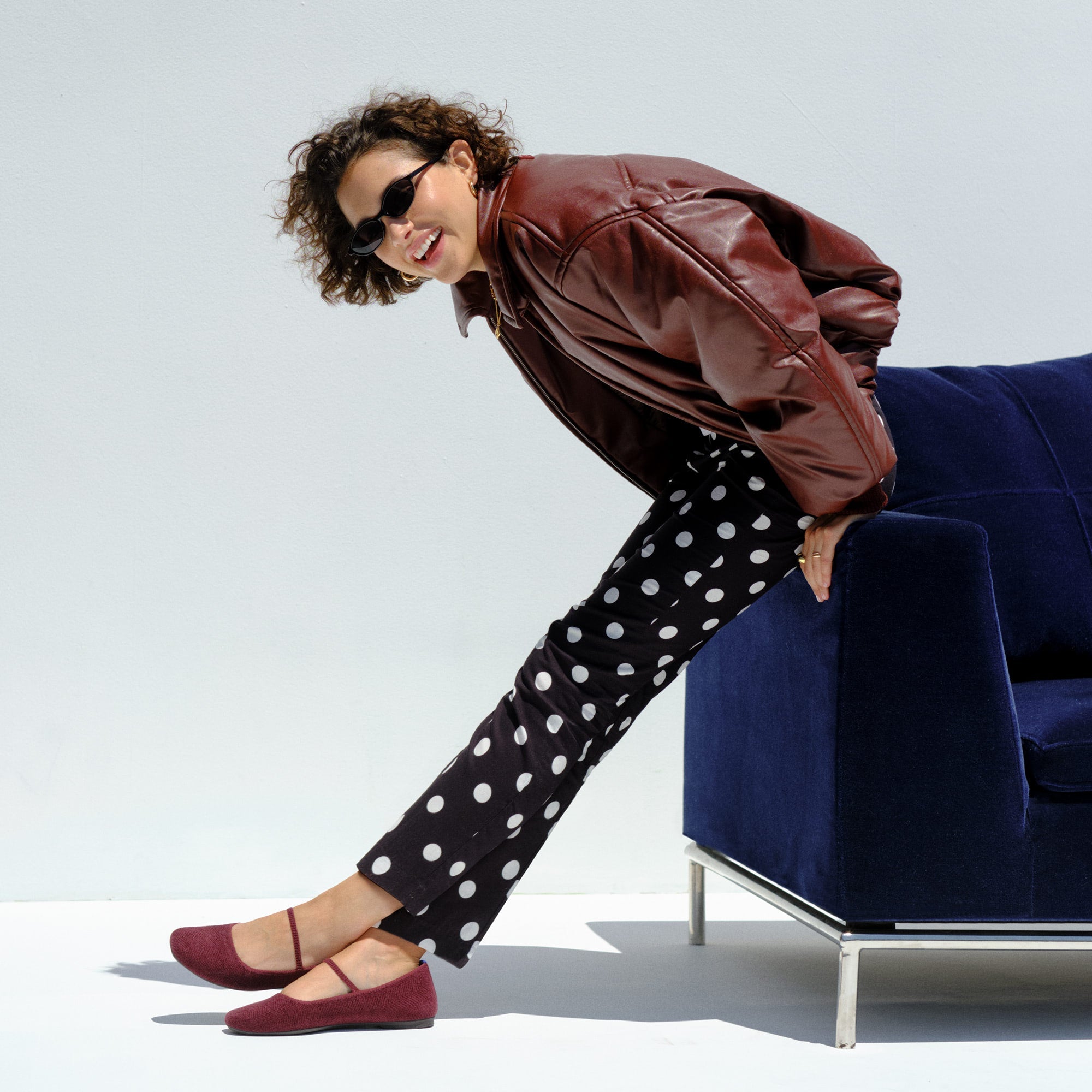 The ReVelvet™ Max Square Mary Jane - ReVelvet™ Syrah - Image 4