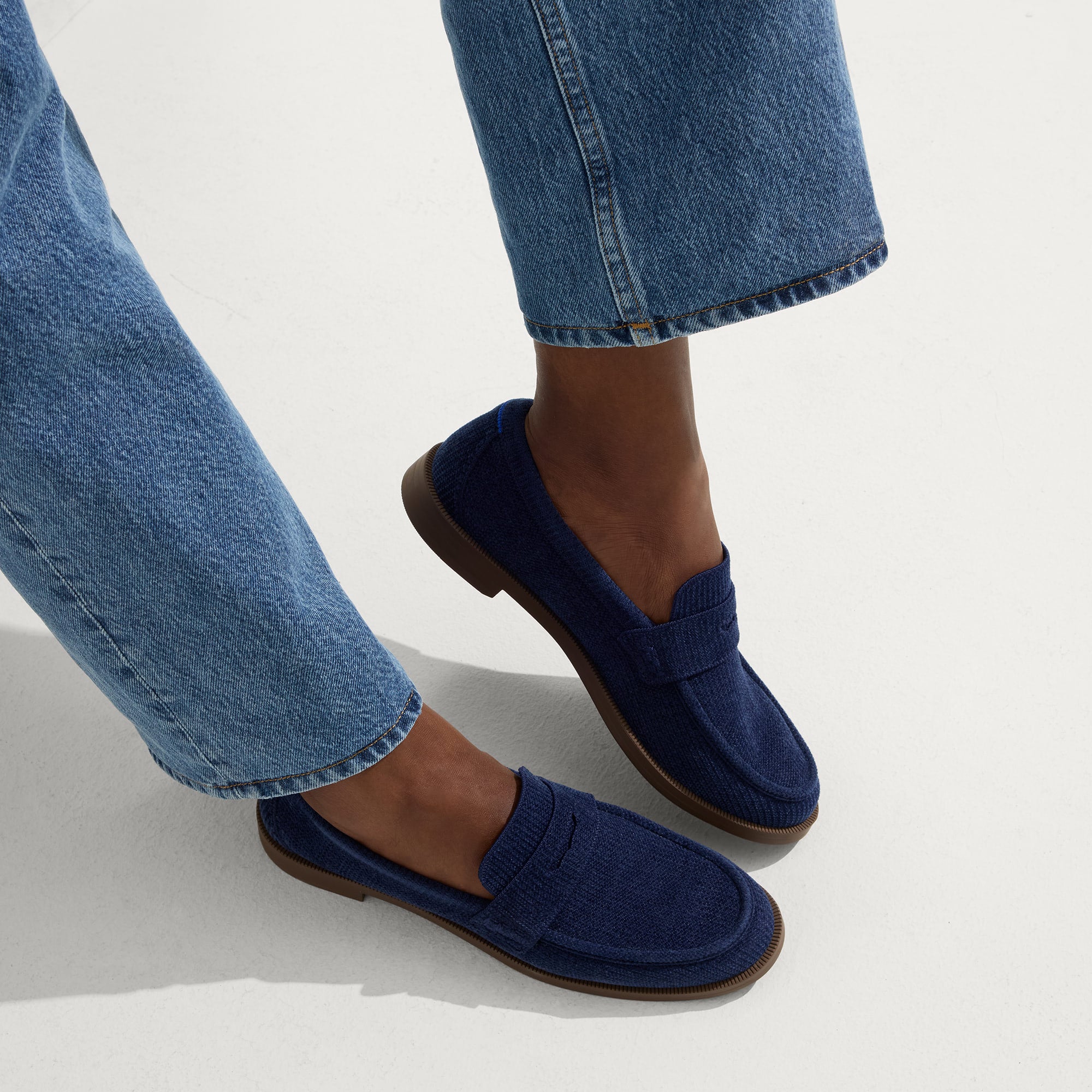 The ReVelvet? Penny Loafer - ReVelvet? Navy - Image 3