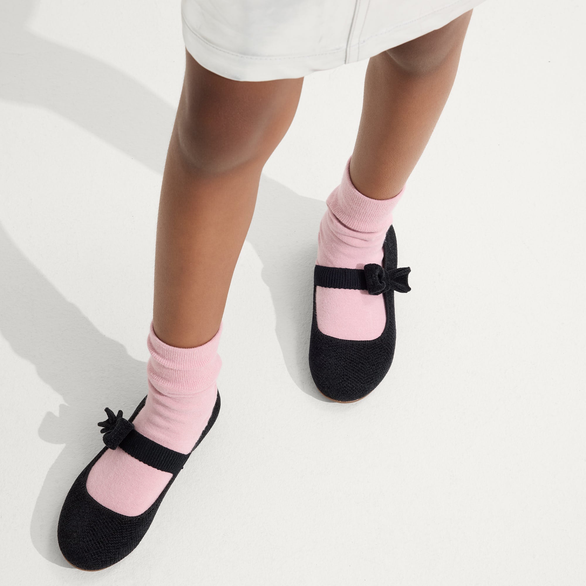 The Kids ReVelvet™ Tux Bow Mary Jane - ReVelvet™ Black - Image 3