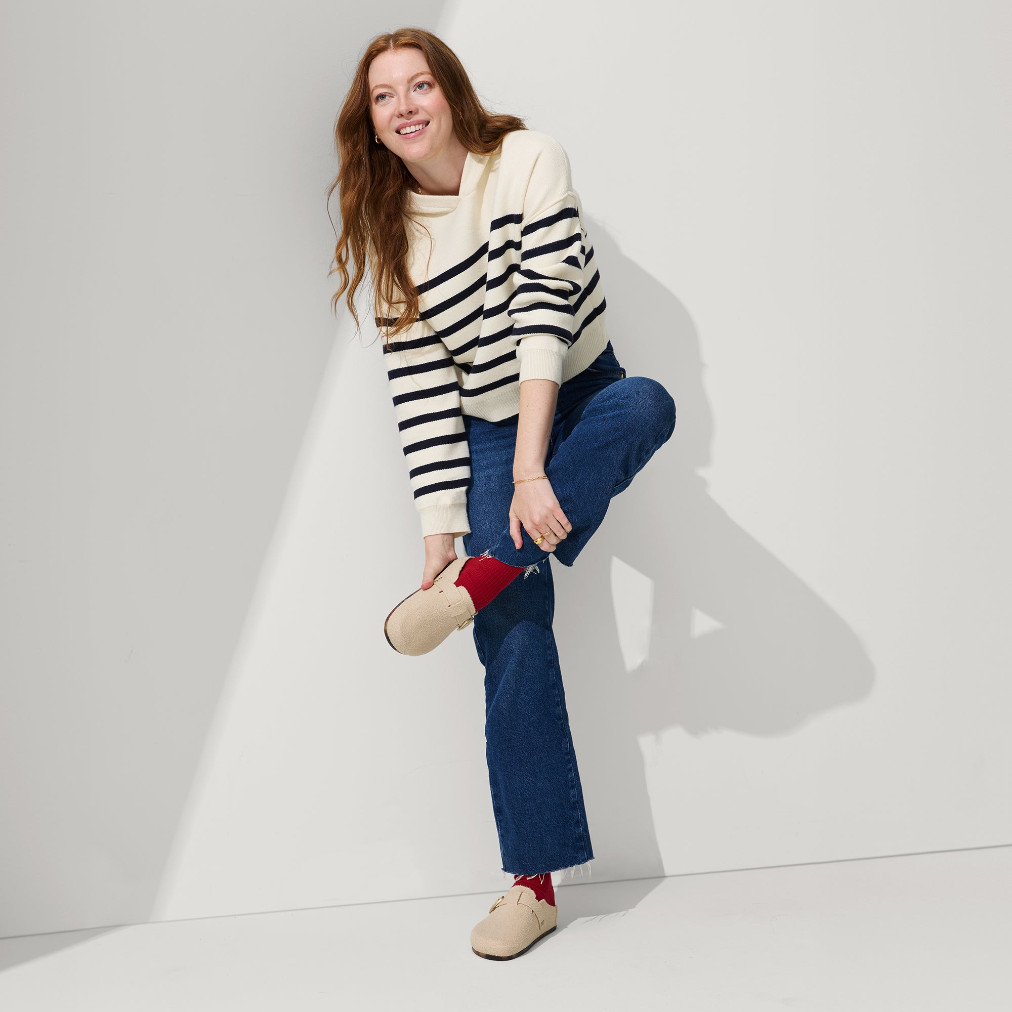 The Buckle Clog - Honeybun Bouclé - Image 4